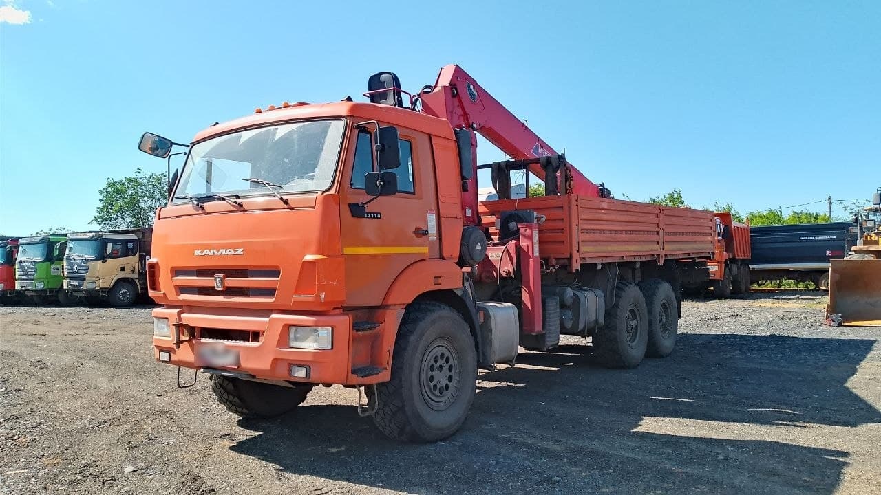 Камаз (КАЗ) КС-55713* на шасси КАМАЗ 43118 6x6 Автокран - 1