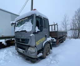 Howo T5G 6x4 Бортовой с КМУ - 1