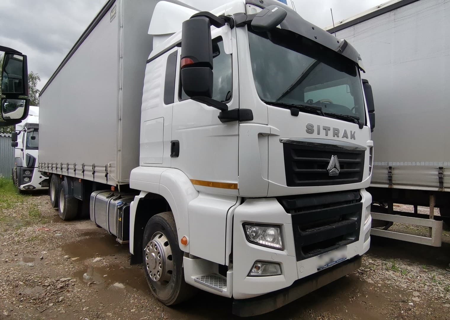 Ттм-Центр АБ* на шасси SITRAK C7H 6x2 Бортовой (Евроборт) - 2