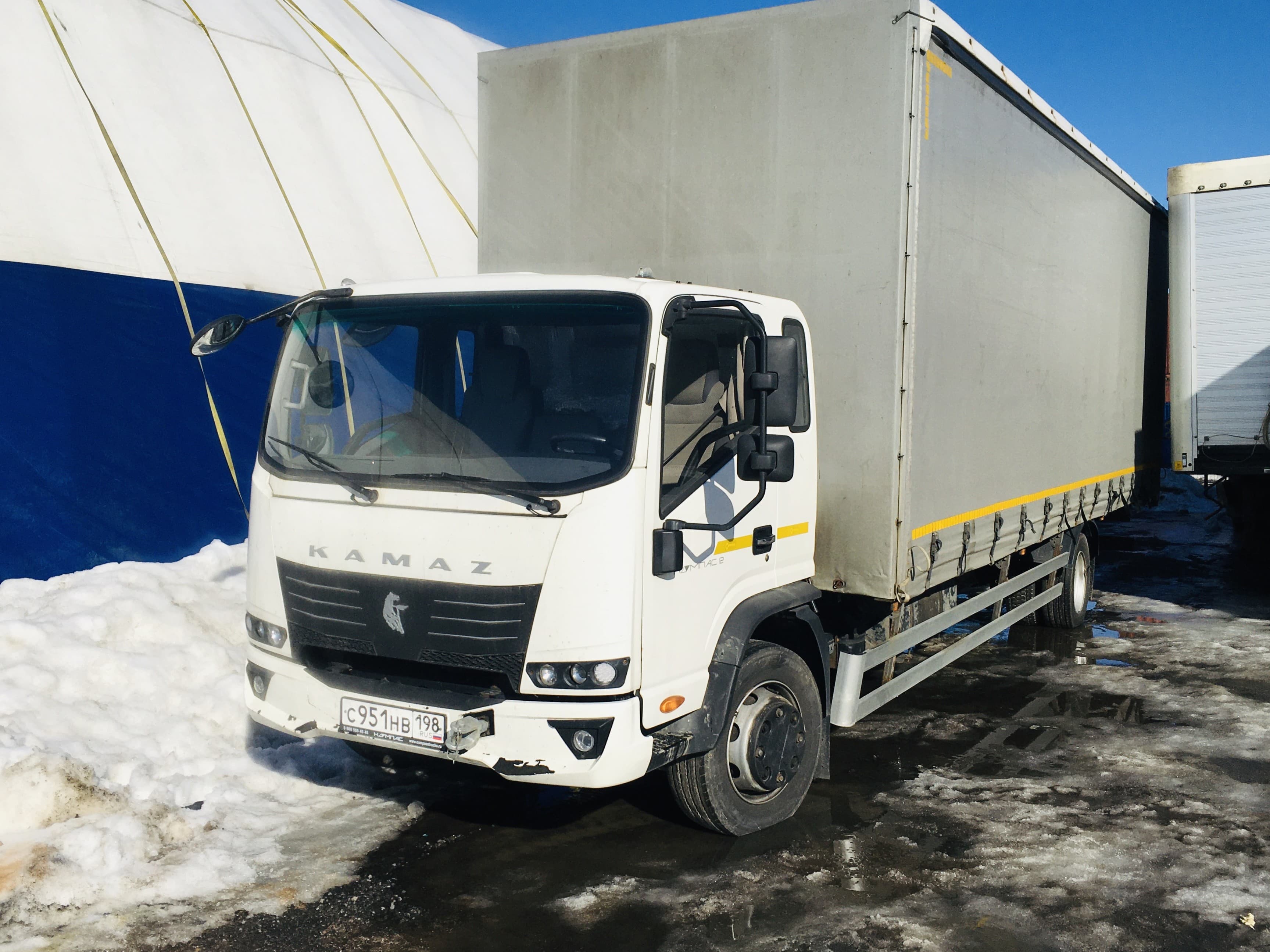 Рустрак 4389* на шасси КамАЗ 43082 4x2 Бортовой (Евроборт) - 1