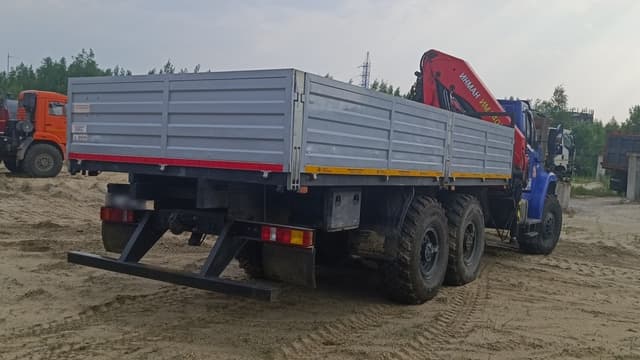Завод Спецмаш SM04* на шасси Ural NEXT 4320 6x6 Бортовой с КМУ - 3
