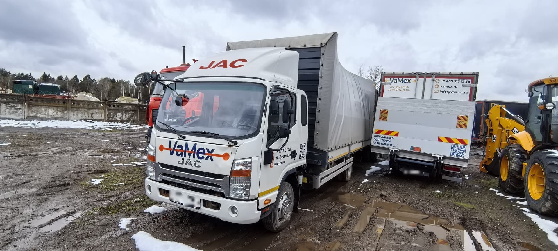 Ттм-Центр АБ-73* на шасси JAC N90 4x2 Бортовой (Евроборт) - 1