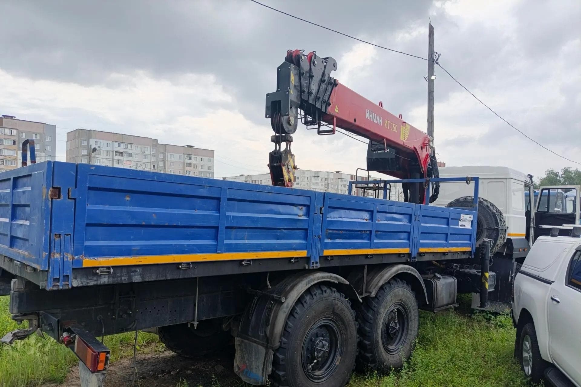 Гирд 5849* на шасси Ural 4320 6x6 Бортовой с КМУ - 2