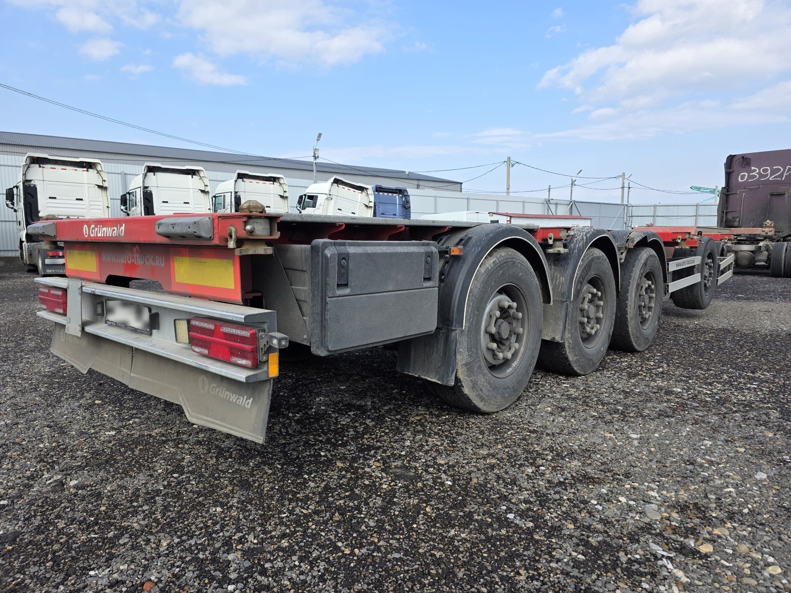 Grunwald 9454 Полуприцеп контейнеровоз 4 оси - 3
