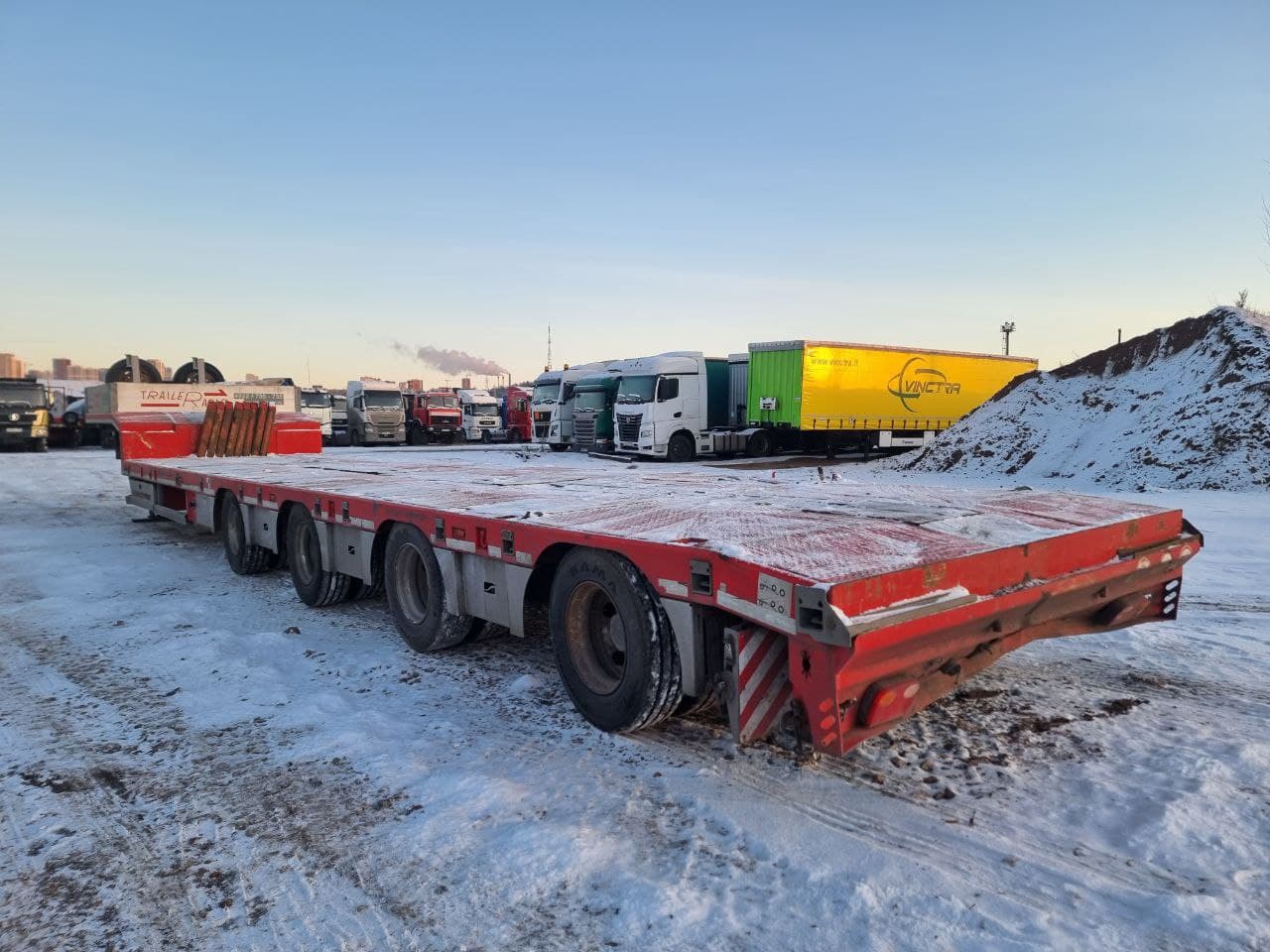 Тверьстроймаш 9939* Полуприцеп тяжеловоз 4 оси - 4