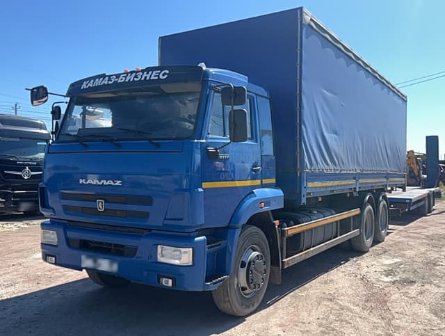 Завод Асавто 3382* на шасси КамАЗ 65117 6x4 Бортовой (Евроборт) - 1