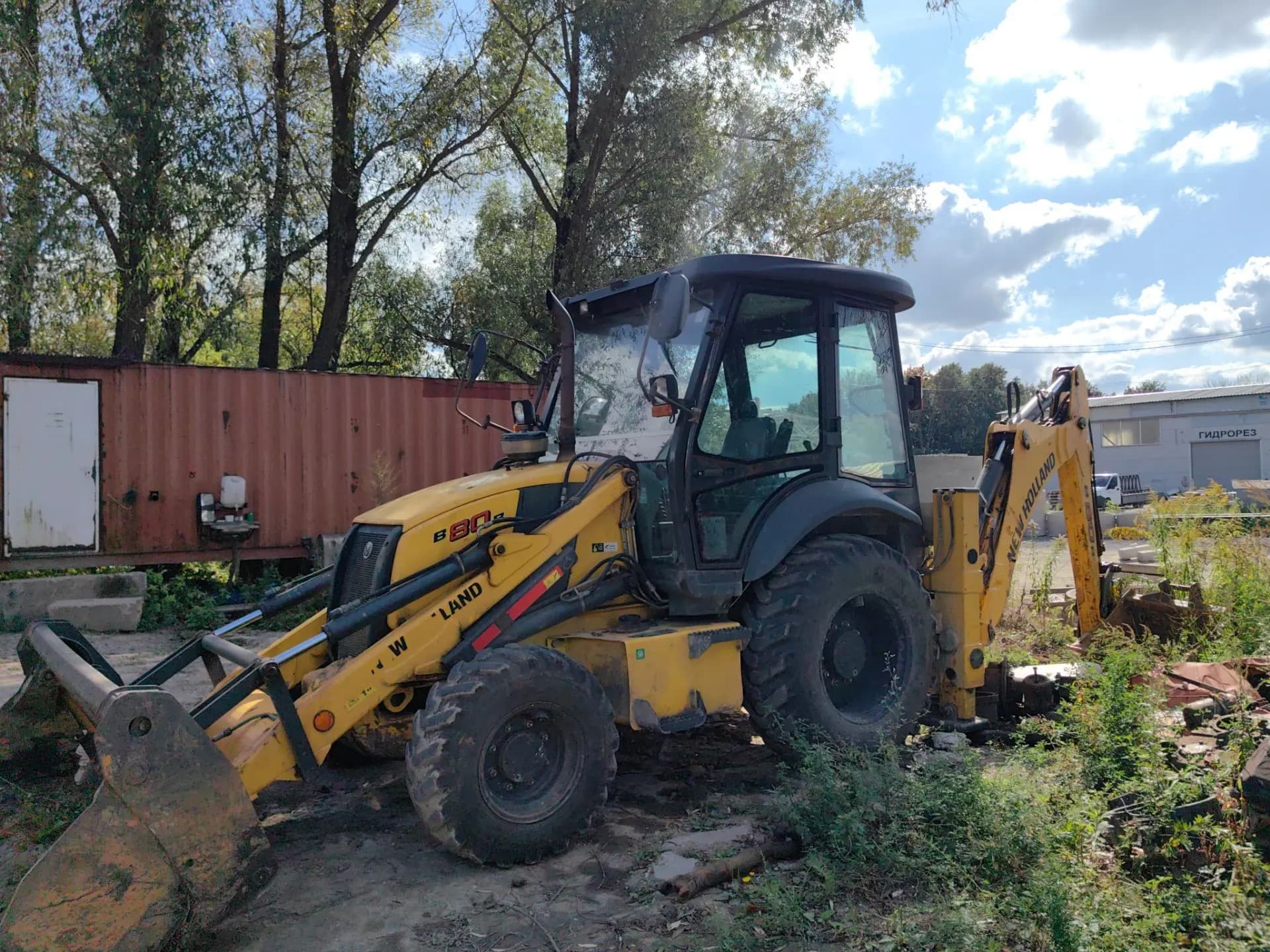 New Holland B80B Экскаватор-погрузчик - 2