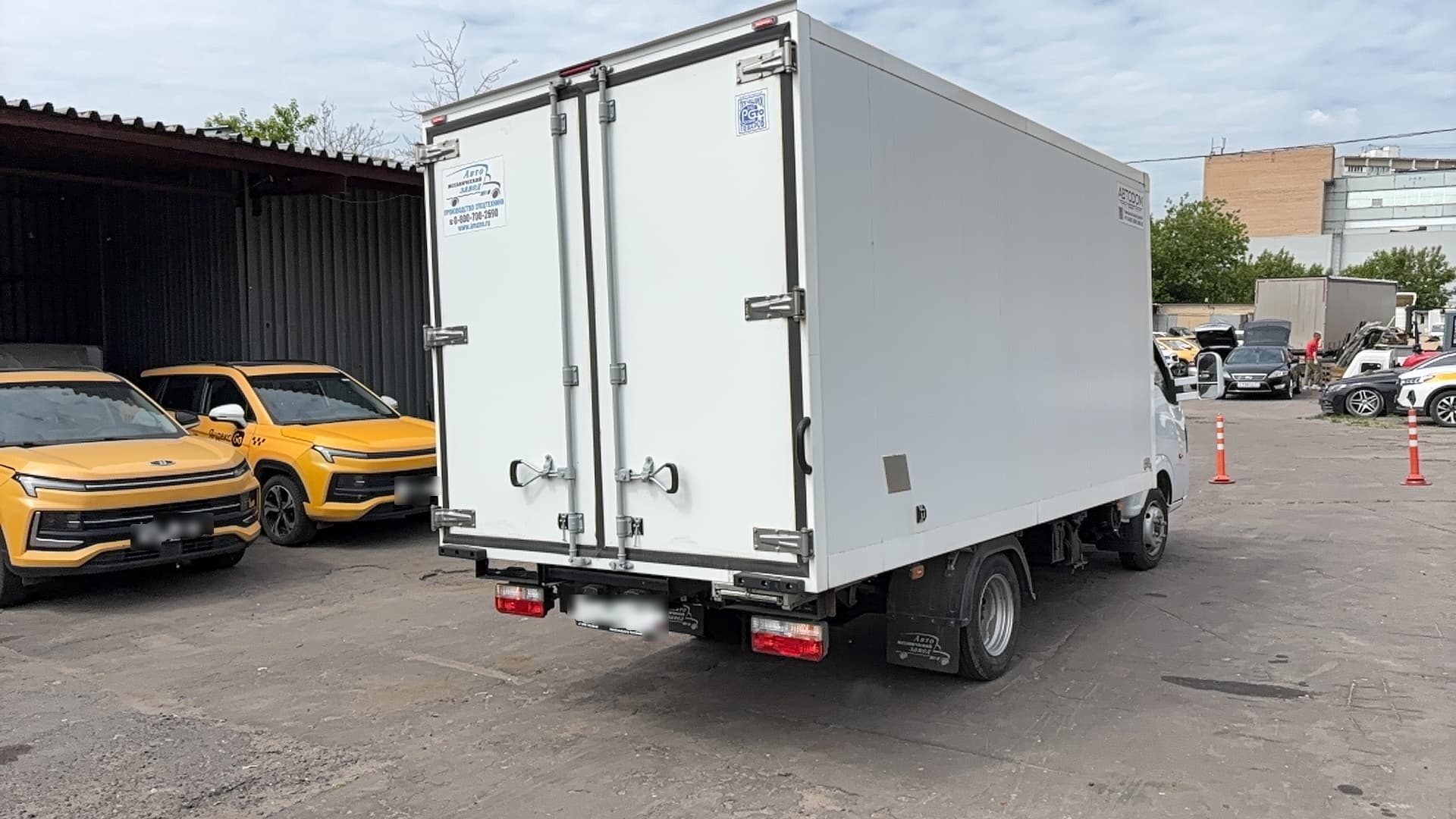 Автомеханический Завод 2774* на шасси JUNFENG Q35 Изотермический/рефрижератор - 3