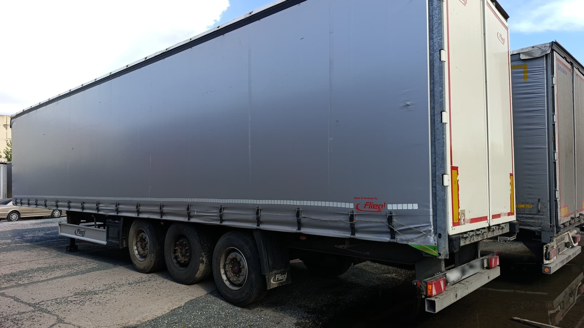 Fliegl SDS 350 Полуприцеп шторный - 4
