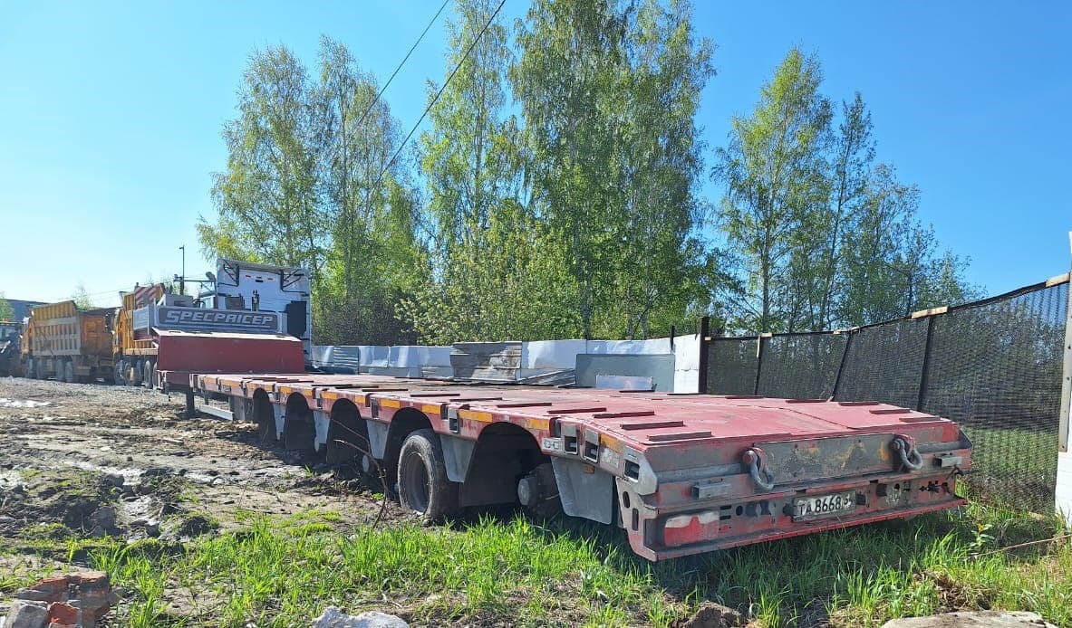 Спецприцеп 9942* Полуприцеп тяжеловоз 5 осей - 3
