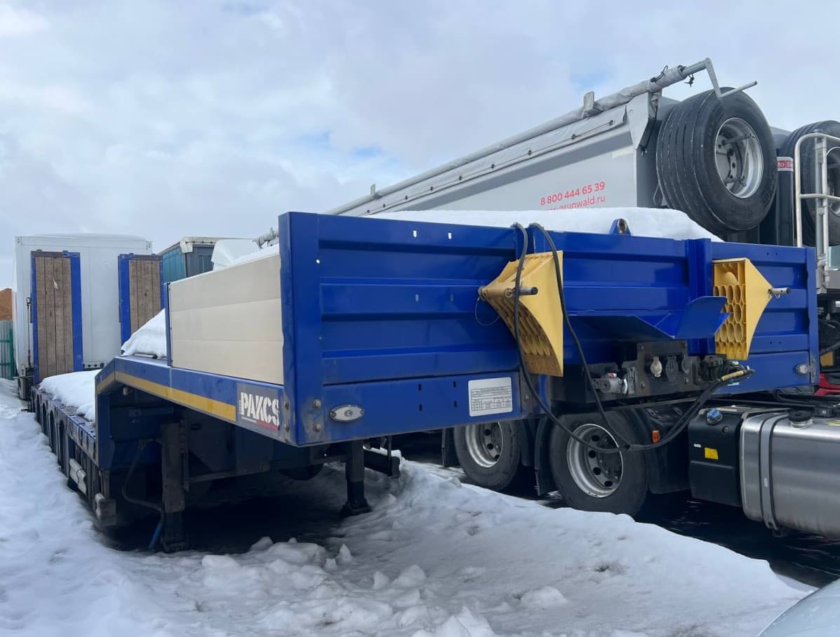 Iso Pakcs LOWBED Полуприцеп тяжеловоз 5 осей - 2