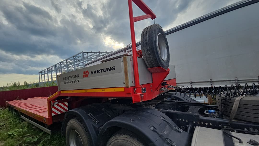Hartung 9104* Полуприцеп тяжеловоз 3 оси - 2