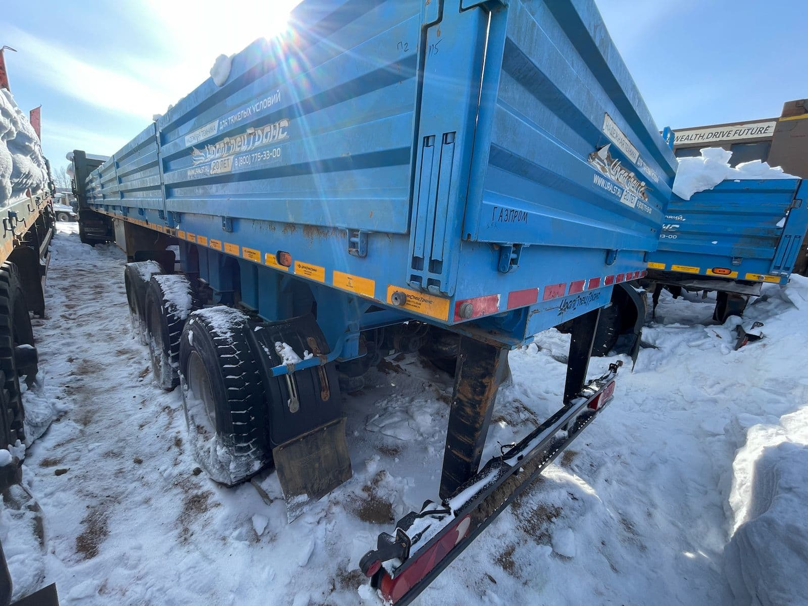 Уралспецтранс 94651* Полуприцеп бортовой - 4
