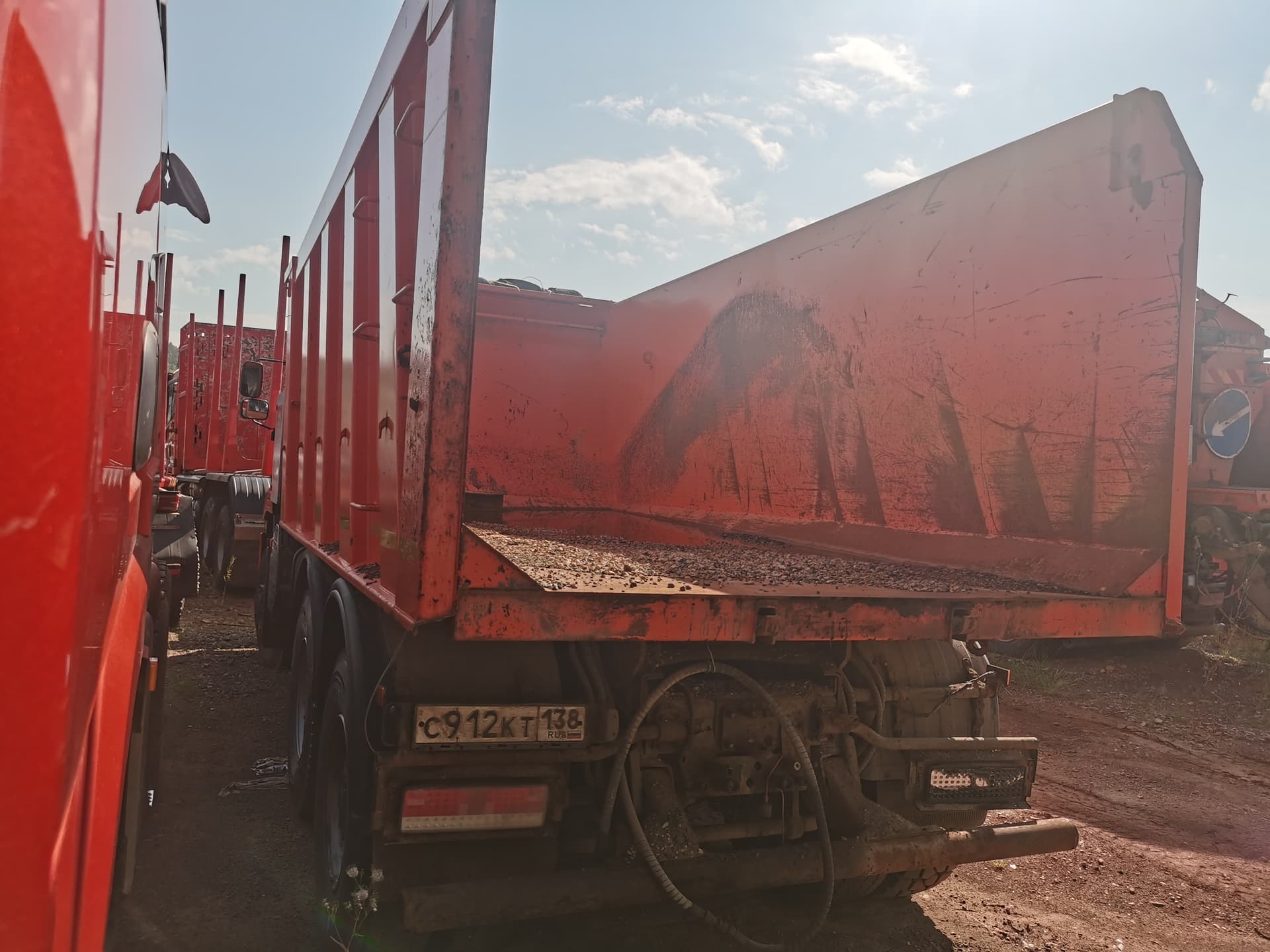Ряжский Авторемонтный Завод МК-4534 на шасси КамАЗ 6520 6x4 КДМ - 4