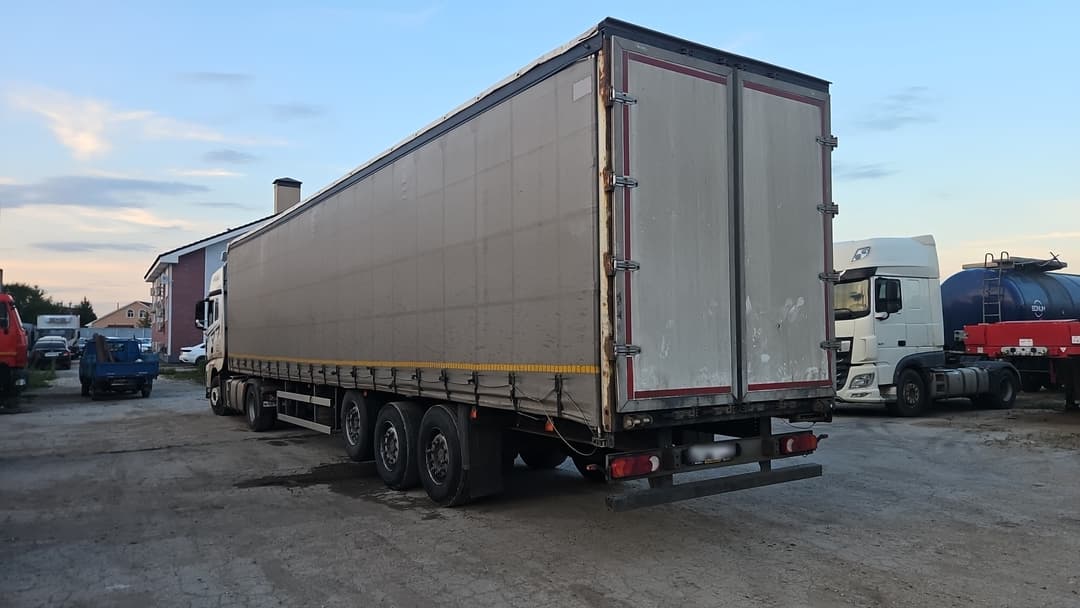 Туймазинский Завод Автобетоновозов 5885* Полуприцеп шторный - 4