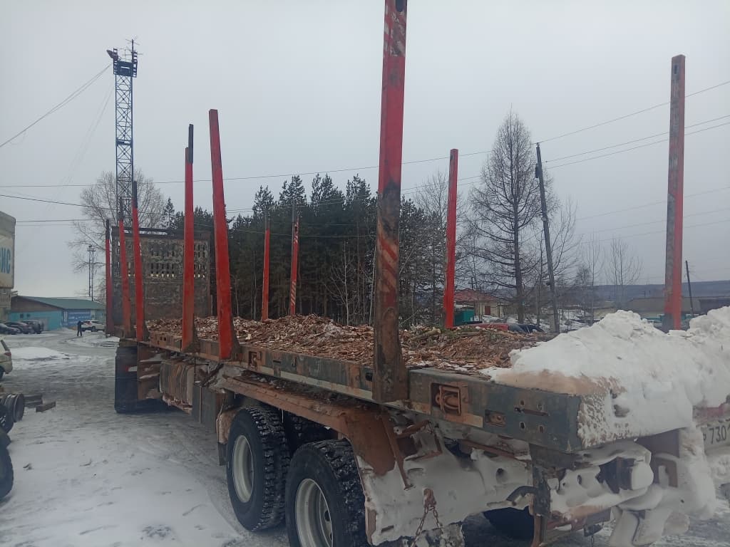 Востокспецтрак 9880* Полуприцеп сортиментовоз - 4