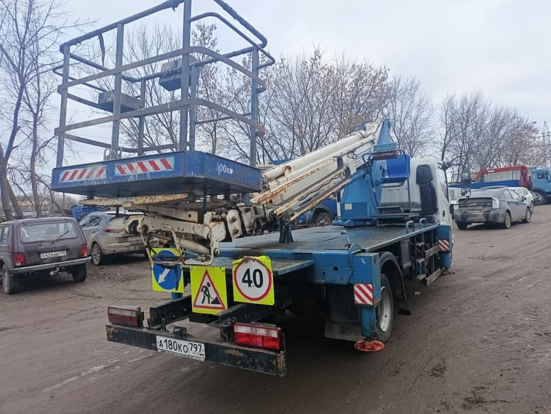 Витстройтехмаш ВИПО 22-01-75 на шасси JAC N75 4x2 Автовышка - 3