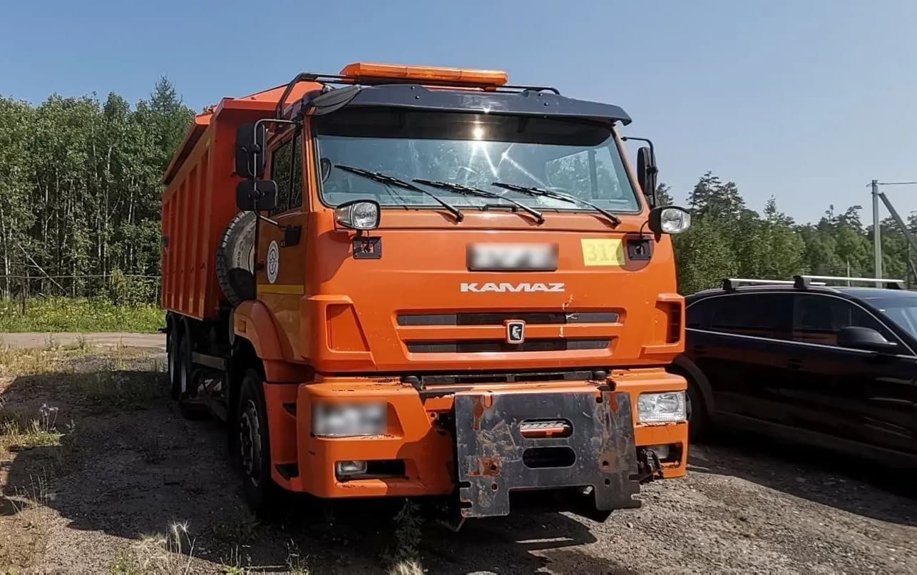 Ряжский Авторемонтный Завод МК-4534 на шасси КамАЗ 6520 6x4 КДМ - 1