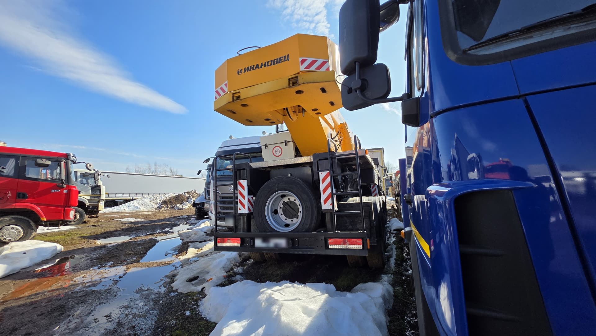 Ивановец КС-65740 на шасси КамАЗ 6540 8X4 Автокран - 4