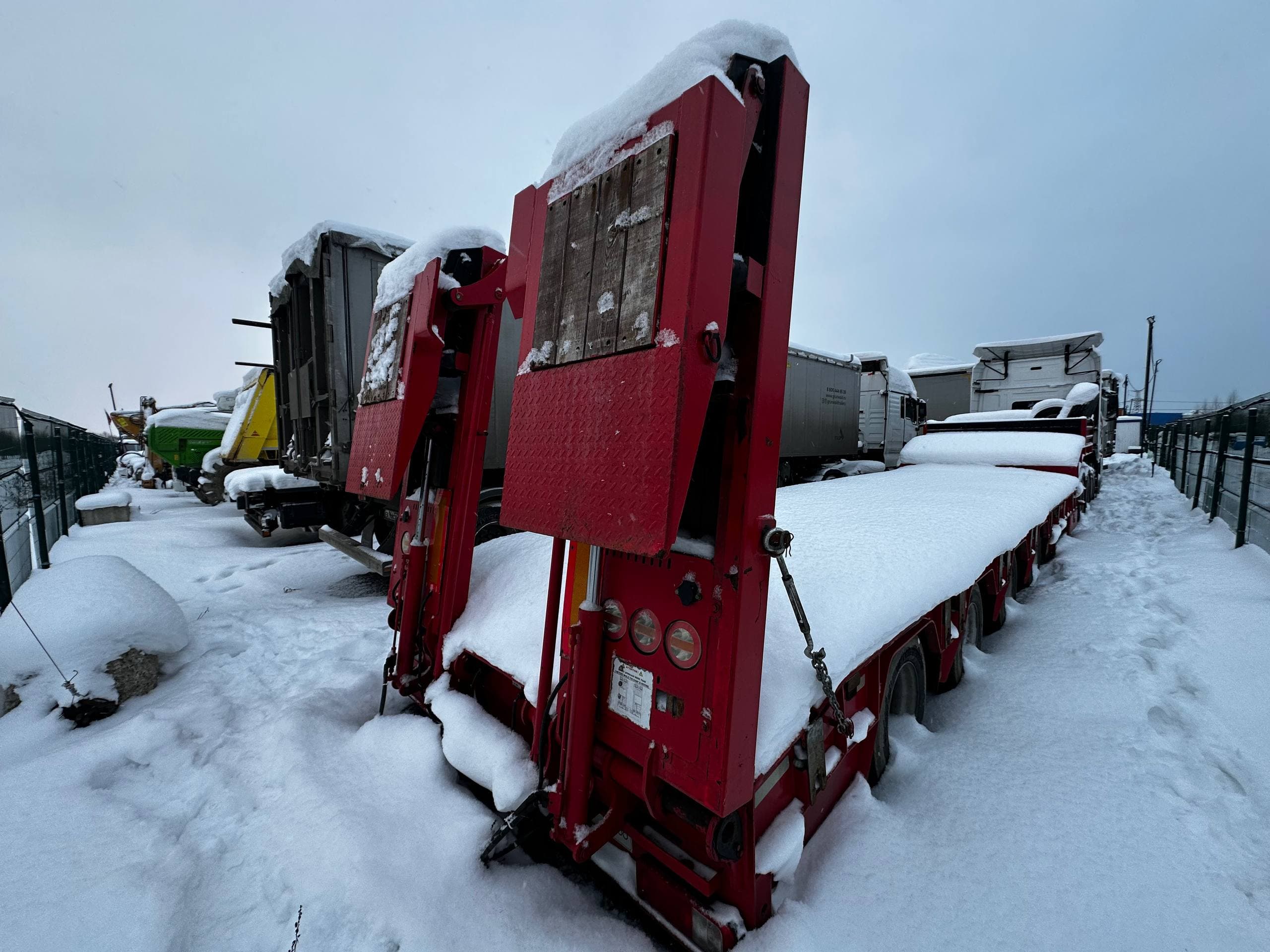 Sinanli Tanker ST4* Полуприцеп тяжеловоз 4 оси - 3