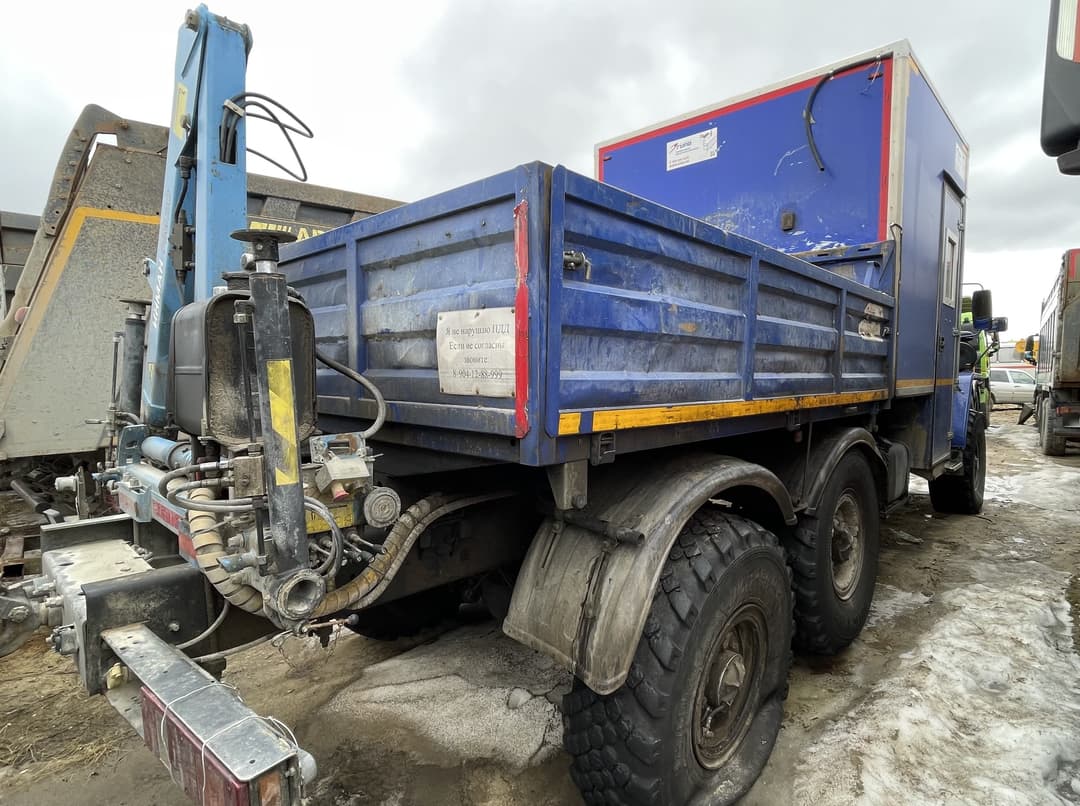 Гирд 5849* на шасси Ural NEXT 4320* 6x6 Передвижная мастерская с КМУ - 3