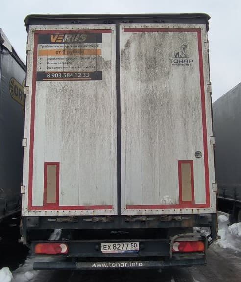 Тонар 9888* Полуприцеп шторный - 3