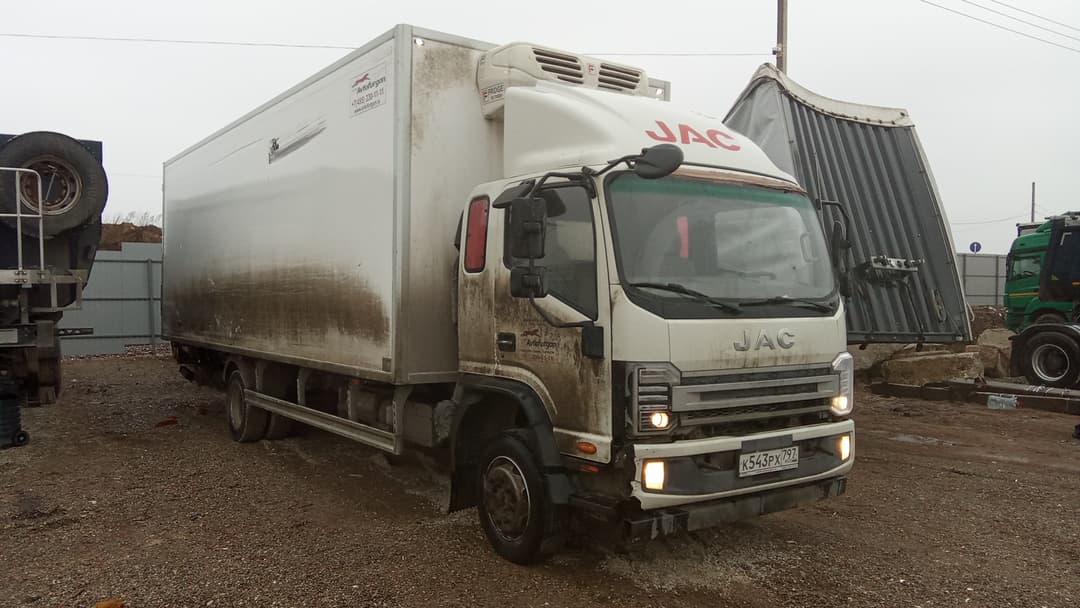 Ттм-Центр АФ-77N2* на шасси JAC N120 4x2 Изотермический/рефрижератор с гидробортом - 2