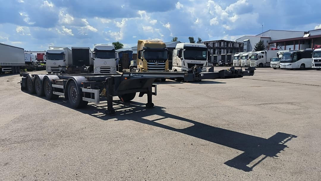 Гут Трэйлер CSA 544 Полуприцеп контейнеровоз 4 оси - 2