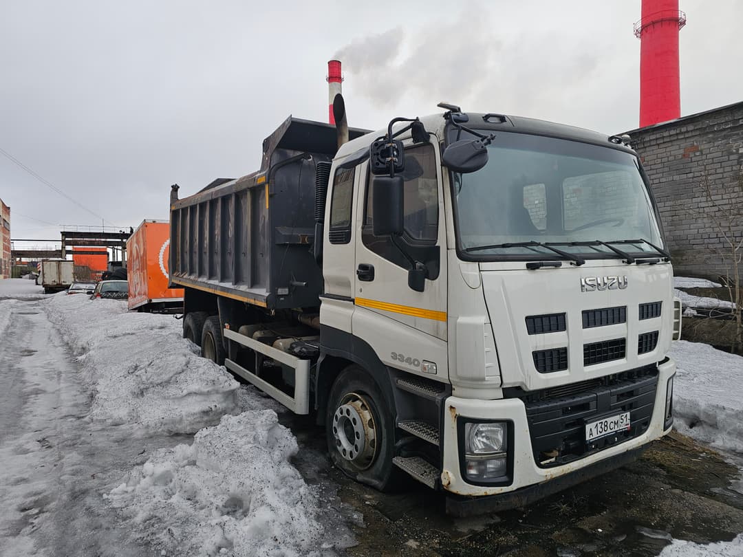 Автомастер 6589* на шасси Isuzu Giga (CYZ) 6x4 Самосвал - 2