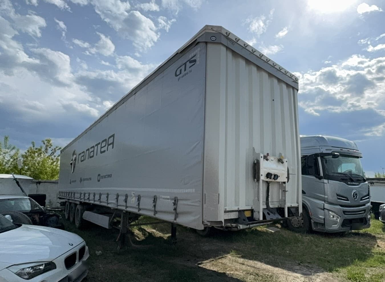 Krone SD Полуприцеп шторный - 2