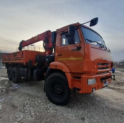 Камаз 43118 6x6 Бортовой с КМУ - 2