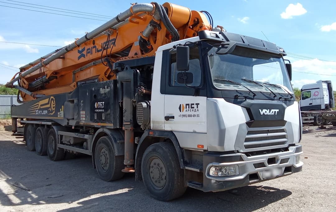 Ханджер Рус БНК* на шасси МЗКТ VOLAT 10X4 Автобетононасос - 2