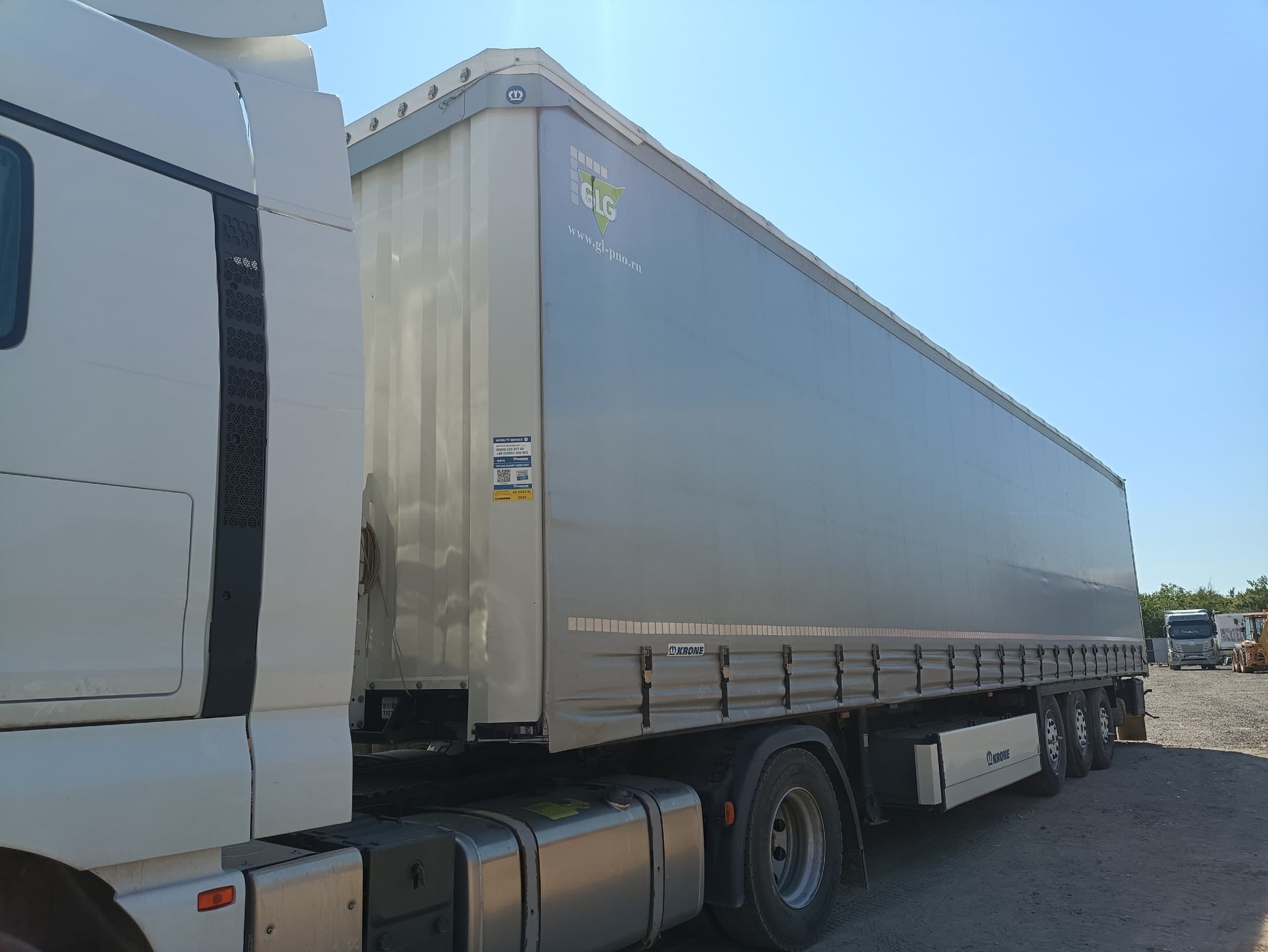 Krone SD Полуприцеп шторный - 1