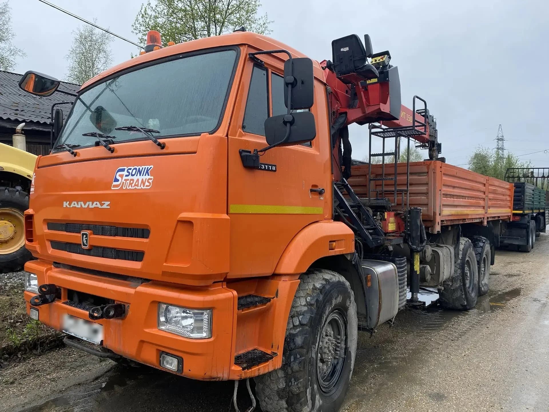 Камаз (КАЗ) КС-55713* на шасси КАМАЗ 43118 6x6 Автокран - 1
