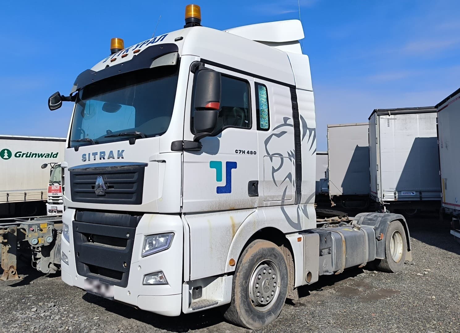 Sitrak C7H 4x2 Седельный тягач - 1