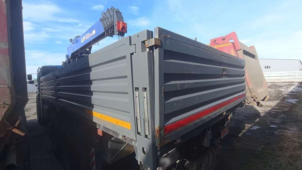 Карвинг 3370* на шасси КамАЗ 43118 6x6 Бортовой с КМУ - 4