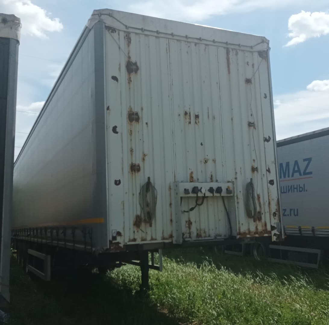 Туймазинский Завод Автобетоновозов 5885* Полуприцеп шторный - 2