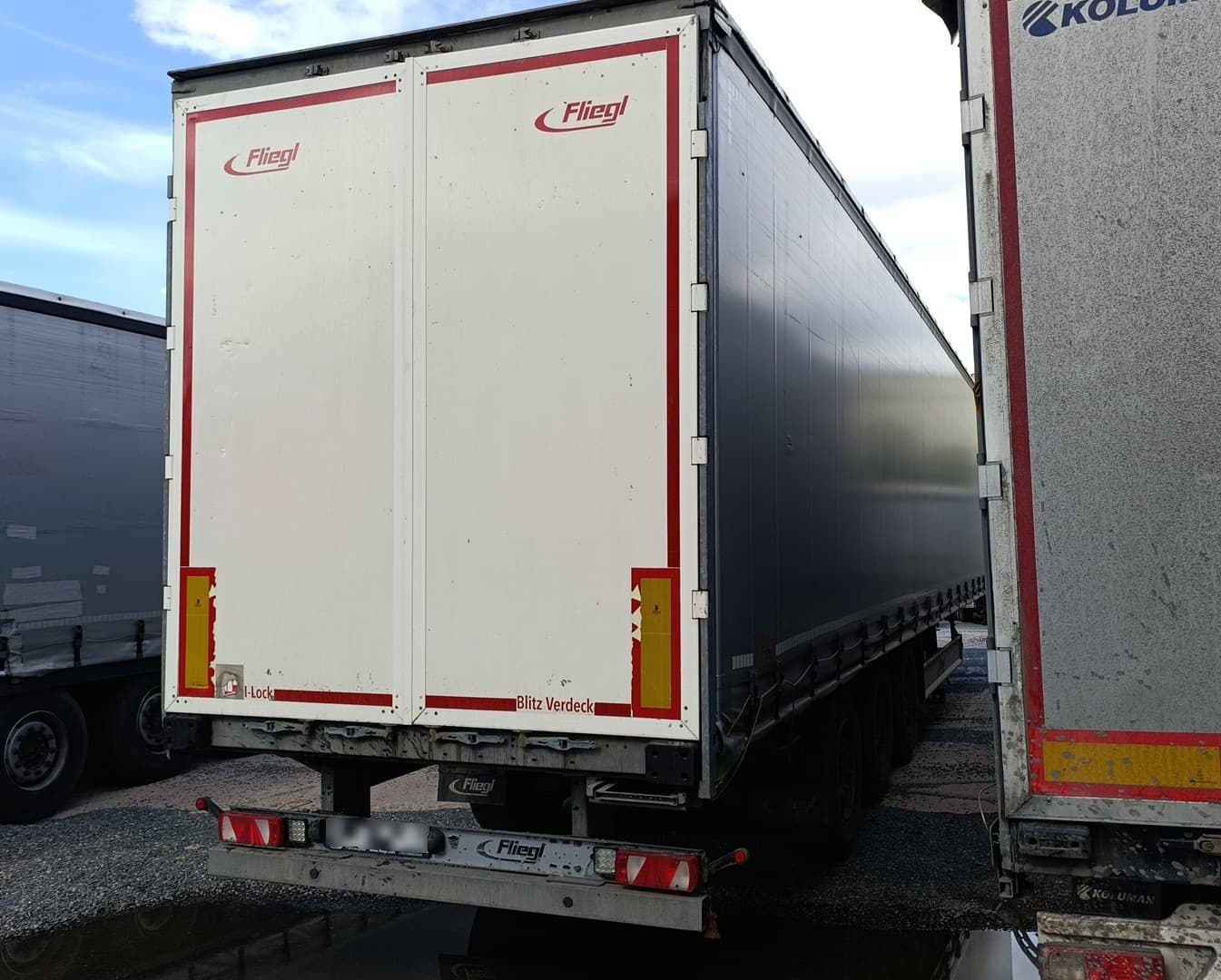 Fliegl SDS 350 Полуприцеп шторный - 3