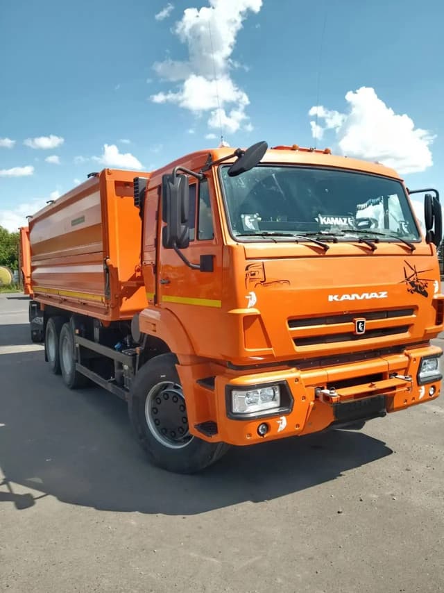 Спецавтокам 6890* на шасси Камаз 65115 6x4 Зерновоз - 1