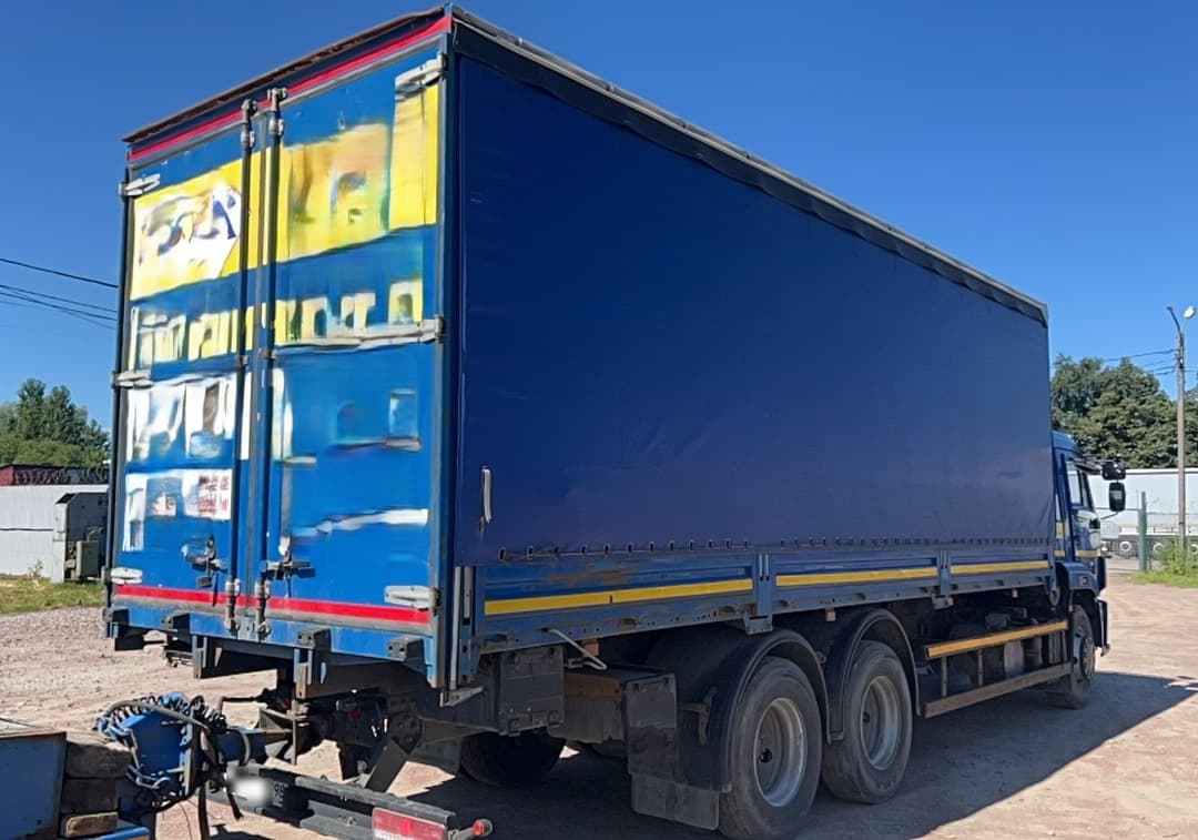 Завод Асавто 3382* на шасси КамАЗ 65117 6x4 Бортовой (Евроборт) - 3