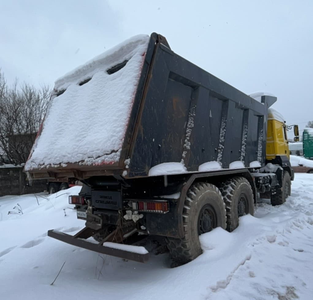 Завод Спецмаш SM02* на шасси Ural 6370 6x6 Самосвал - 3
