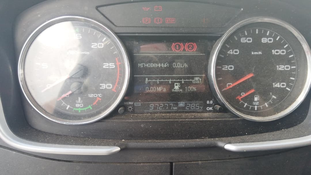 Айсин W0* на шасси FAW CA 3250 6X4 Бортовой с КМУ - 7