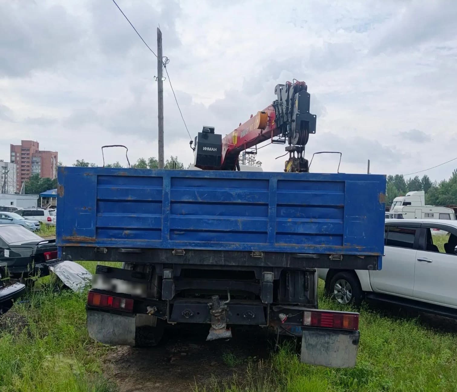 Гирд 5849* на шасси Ural 4320 6x6 Бортовой с КМУ - 3