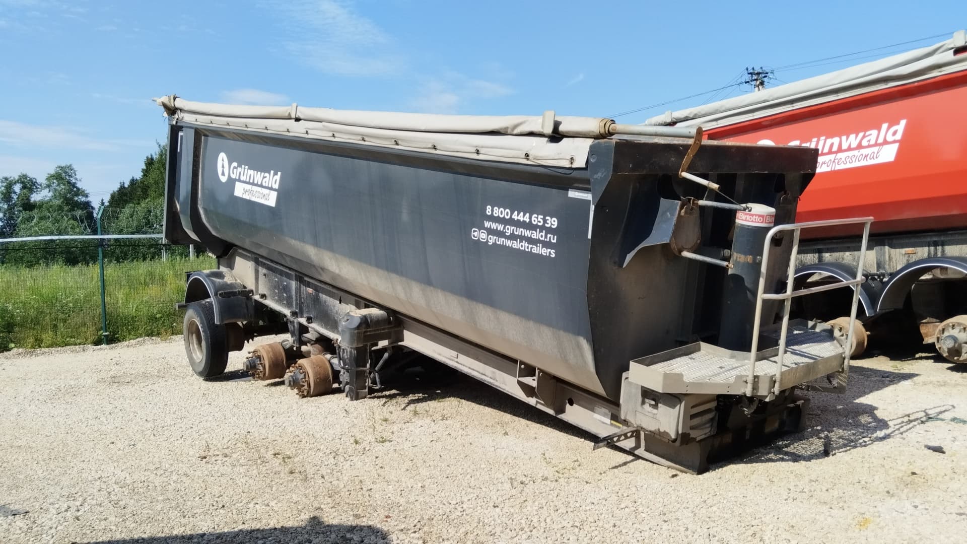 Grunwald 9453 Полуприцеп самосвальный - 2