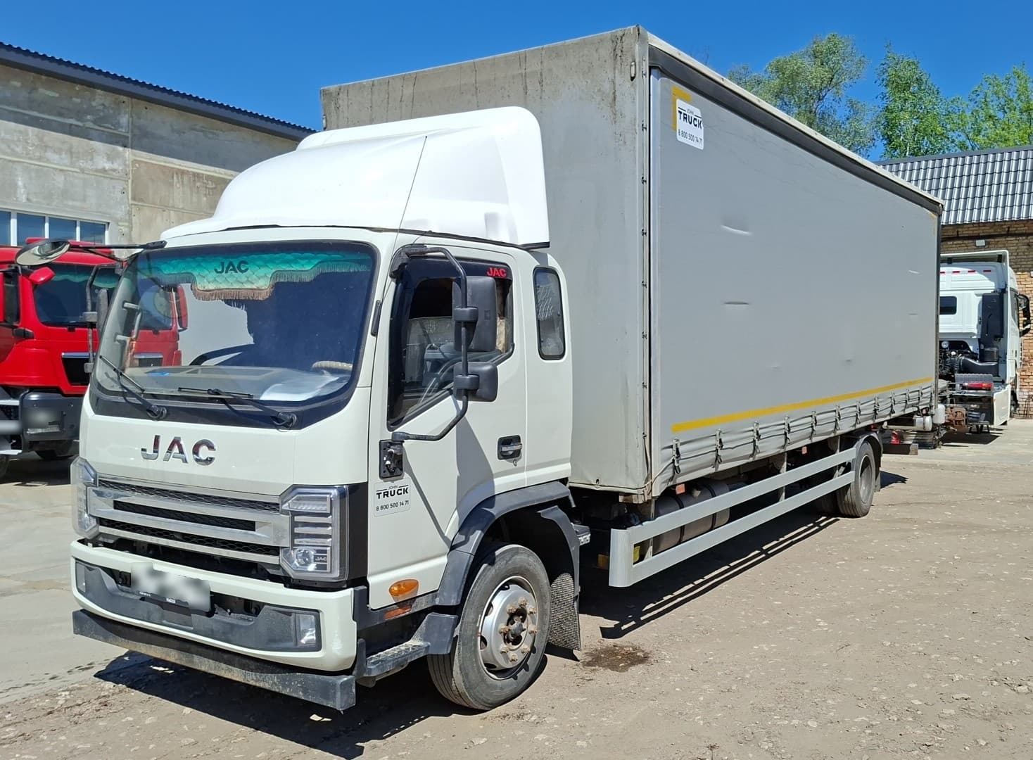 Новый Завод 3008* на шасси JAC N120 4x2 Бортовой (Евроборт) - 1