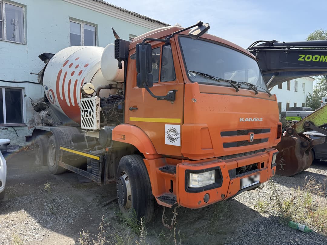 Туймазинский Завод Автобетоновозов 5814* на шасси КамАЗ 6520 6x4 Автобетоносмеситель - 2