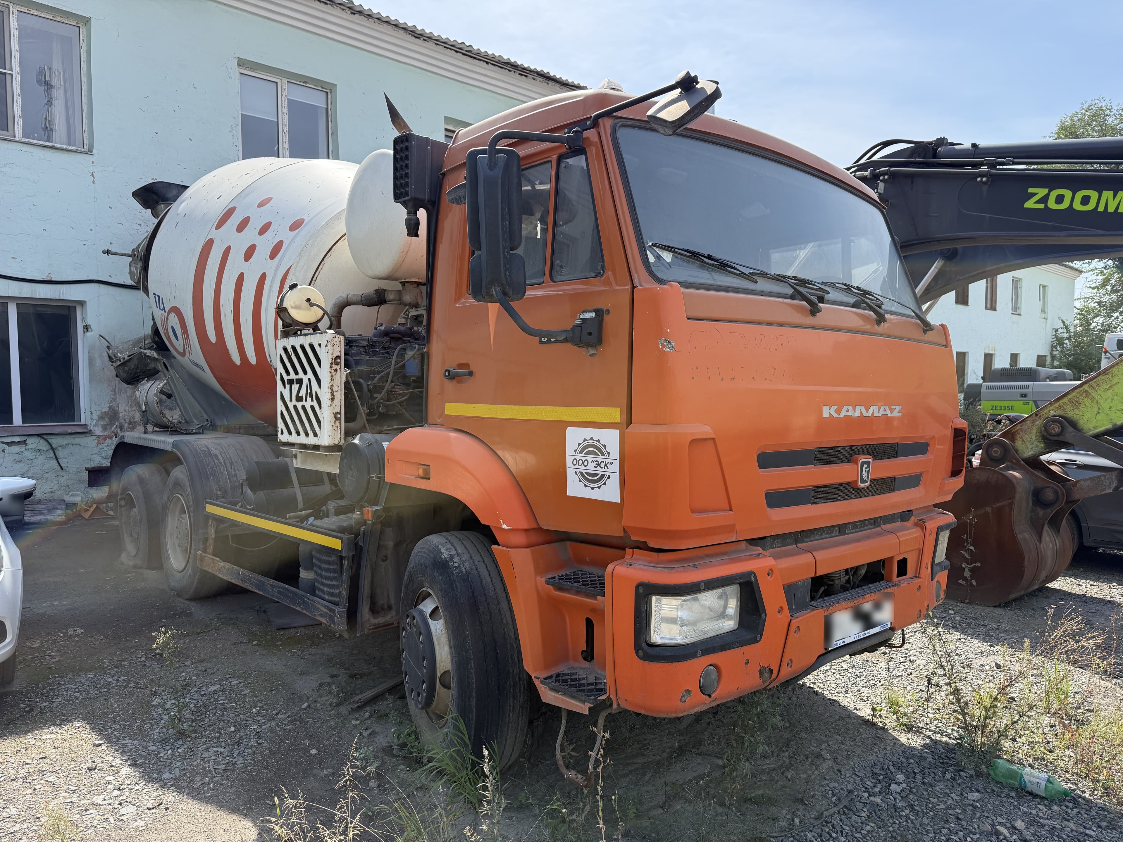 Туймазинский Завод Автобетоновозов 5814* на шасси КамАЗ 6520 6x4 Автобетоносмеситель - 2