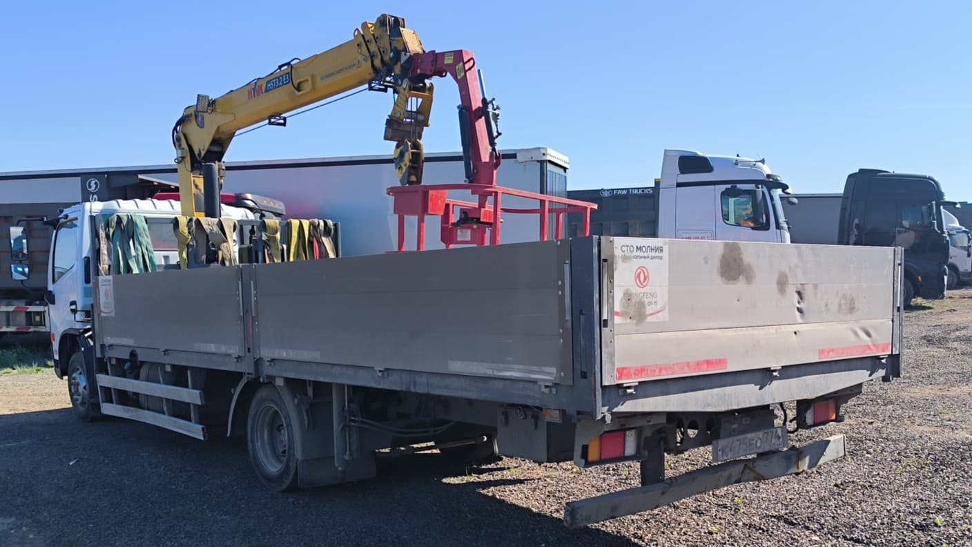 Феникс 78* на шасси Dongfeng C80 4x2 Бортовой с КМУ - 4