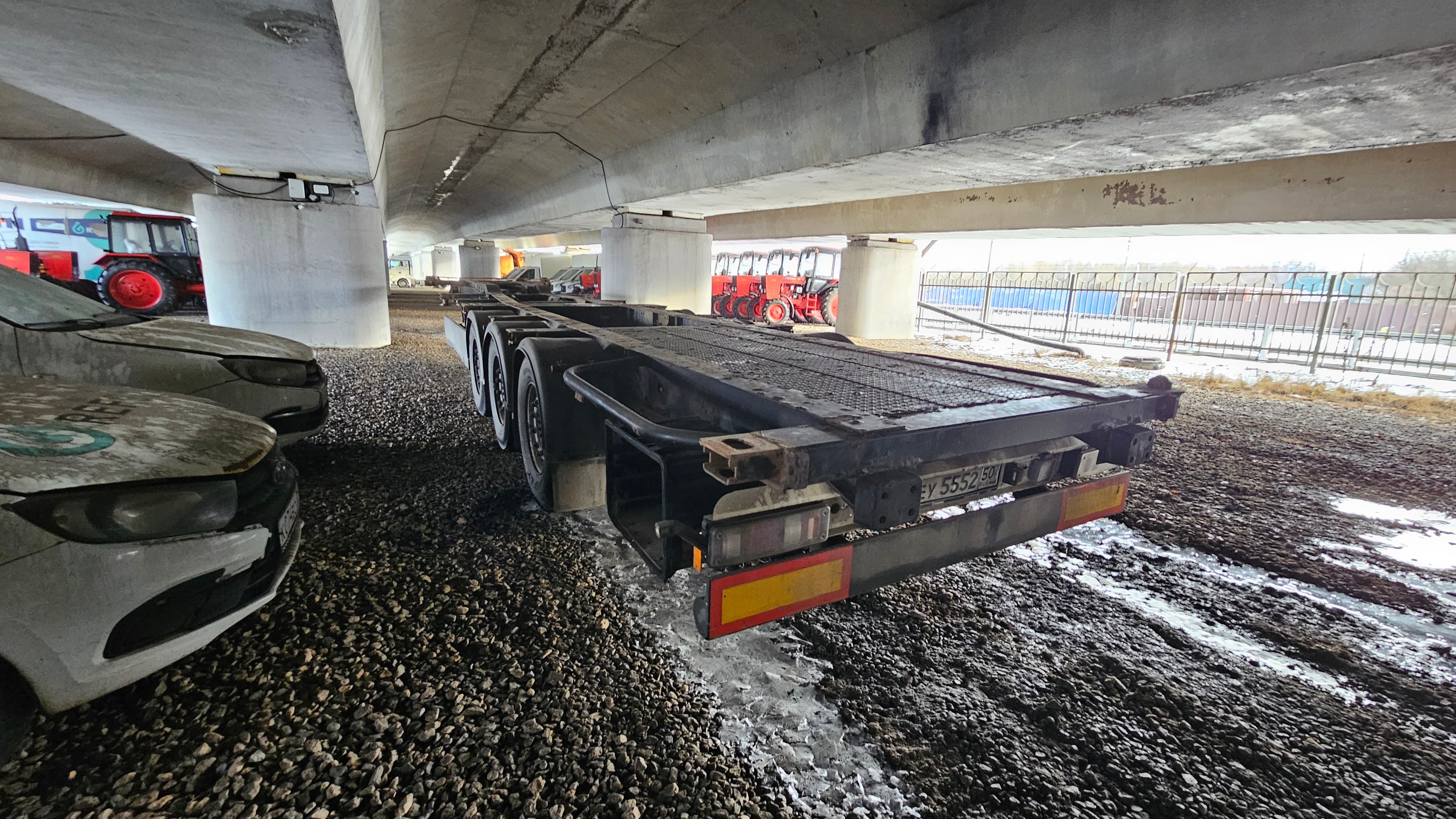 Krone SD Полуприцеп контейнеровоз 3 оси - 3