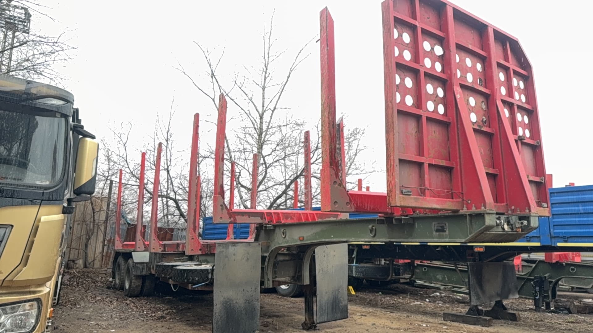 Сап 9462* Полуприцеп тяжеловоз 2 оси - 2
